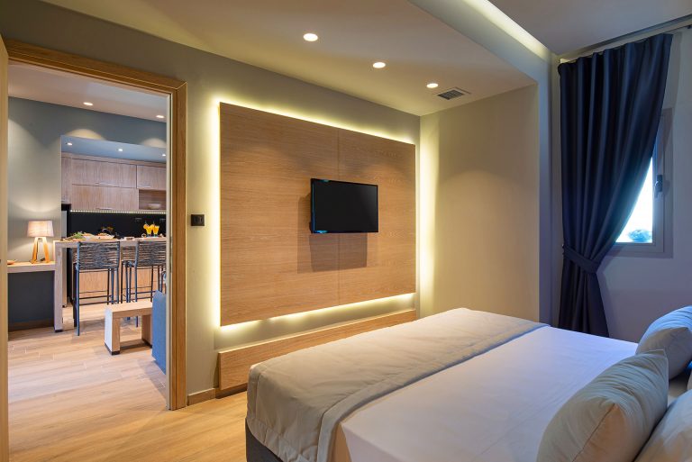 Modern bedroom storage