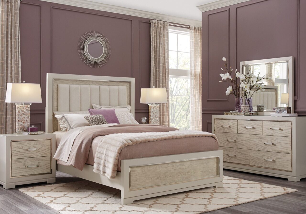 White bedroom furniture set
