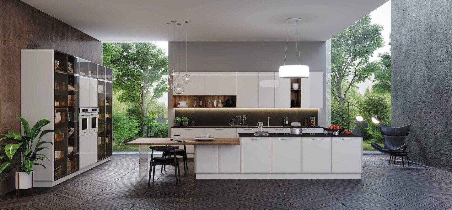 Show home style kitchen by UKB